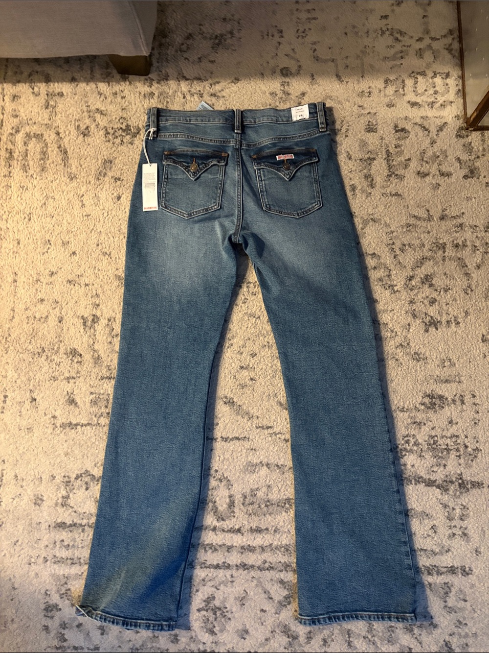 NWT Hudson Blair Bootcut High Rise Blue Jeans Size 29 - Picture 5 of 8